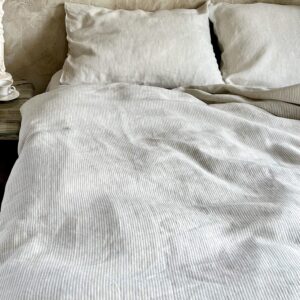 Linen bedding set