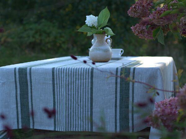 Linen tablecloth