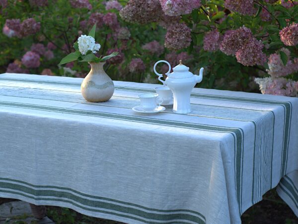 Linen tablecloth