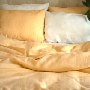 Linen duvet set