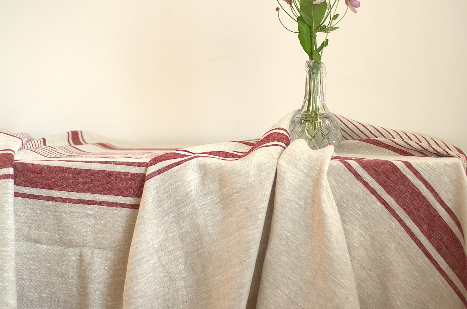 Linen tablecloth