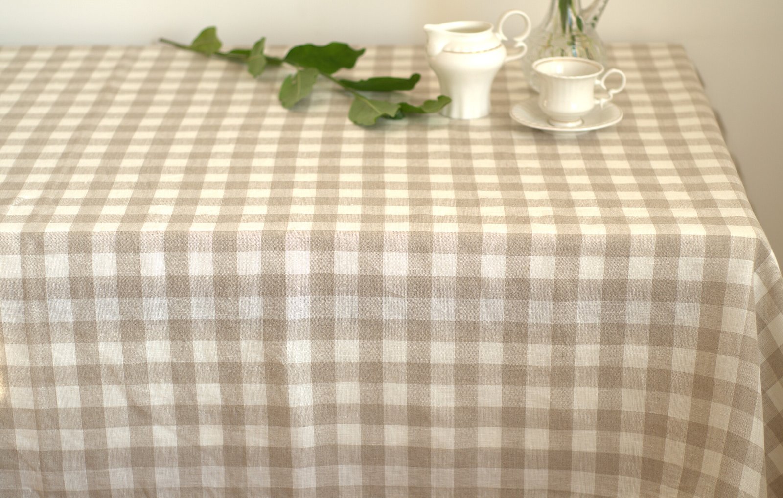 Linen tablecloth