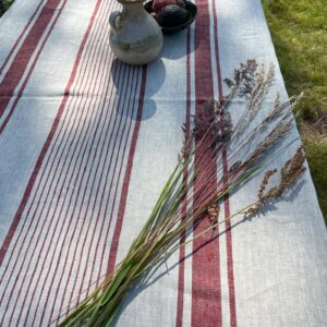 Linen tablecloth