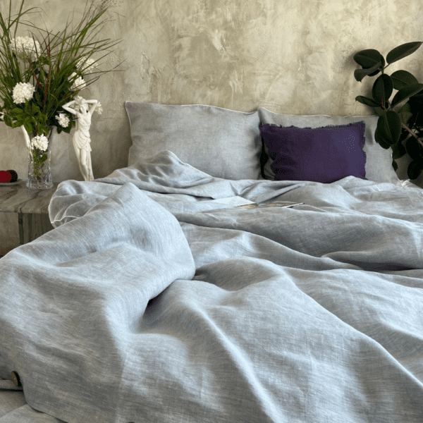 Linen bedding set