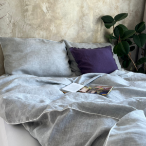 Linen bedding set