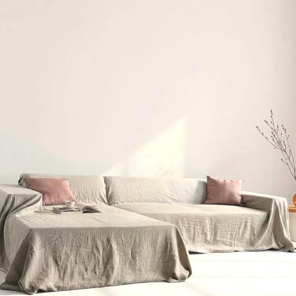 L shape couch cover