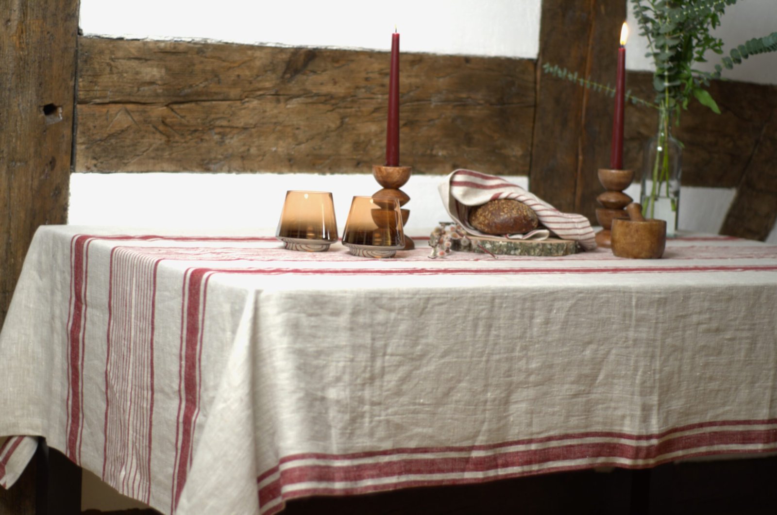 Linen tablecloth