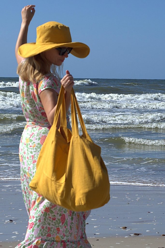 Linen tote bag Linen tote bag