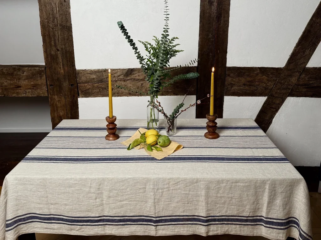 french-style- linen- tablecloth