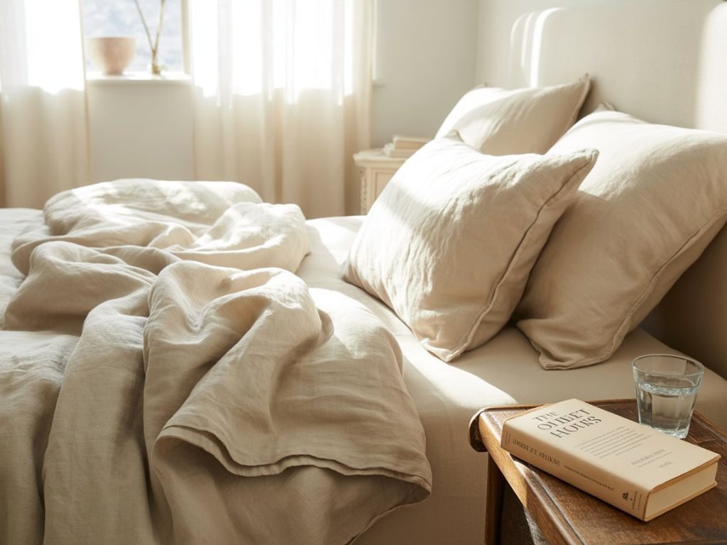 linen bedding set