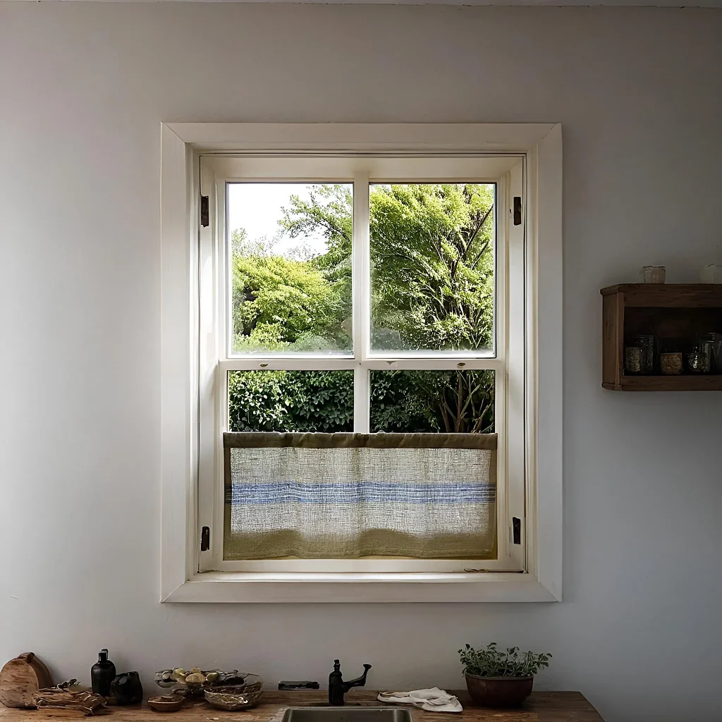 linen window panels
