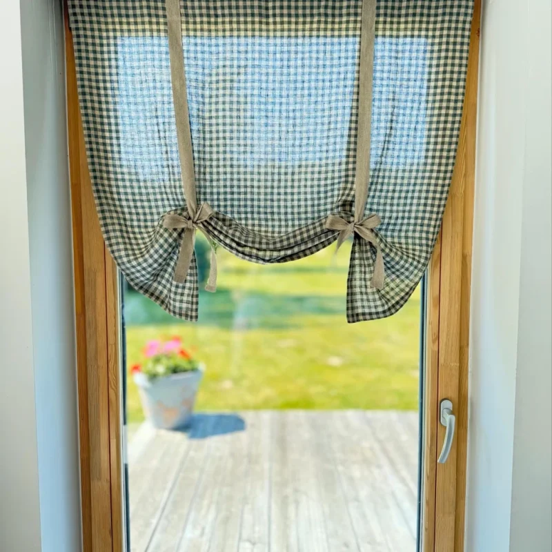 gingham_linen_curtain